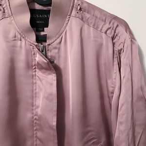 All Saints bomber jacket.